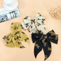 New Bow Hairpin Fabric Wide-brimmed Hairpin Cute Back Head Clip main image 4