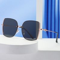 Simple Geometric Large-frame Woman Sunglasses main image 1