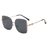 Simple Geometric Large-frame Woman Sunglasses main image 6