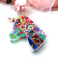 24 Perles De Seau De Grille Pour Enfants Bricolage Emballage De Matériel De Jouets En Perles Pour Enfants main image 4