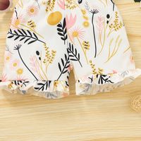 2022 Summer Children's Clothing Flying Sleeve Printed Jumpsuit Wholesale main image 4
