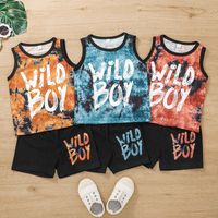 Fashion Children's Vest Top Shorts Set Sports Children's Two-piece Set main image 2