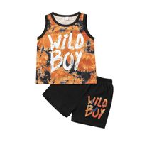 Fashion Children's Vest Top Shorts Set Sports Children's Two-piece Set main image 6