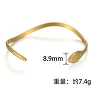 Fashion Retro Snake Bracelet Ladies European And American Titanium Steel Jewelry main image 3