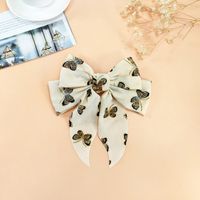 New Bow Hairpin Fabric Wide-brimmed Hairpin Cute Back Head Clip sku image 5