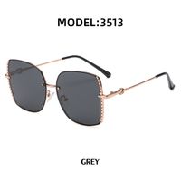 Simple Geometric Large-frame Woman Sunglasses sku image 15