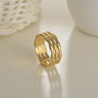 304 Stainless Steel 14K Gold Plated Fashion Plating Geometric No Inlaid sku image 2