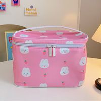 Cartoon Cute Bear And Rabbit Cosmetic Bag Large-capacity Portable Wash Bag sku image 5