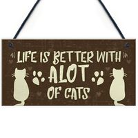 European And American Wooden Sign Cat Tag Listing Ornaments Wood Decoration main image 10