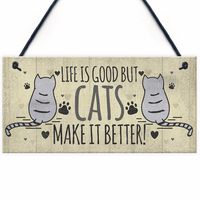 European And American Wooden Sign Cat Tag Listing Ornaments Wood Decoration sku image 9