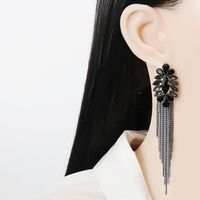 Pendientes De Moda Para Mujer, Pendientes Largos De Aleación Con Borlas, Venta Al Por Mayor main image 3