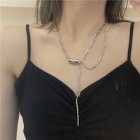Fashion Necklace Alloy Sweater Chain Simple Clavicle Chain main image 3