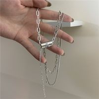 Fashion Necklace Alloy Sweater Chain Simple Clavicle Chain main image 5