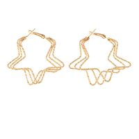 Five-pointed Star Multi-layer Female Fashion Temperament Geometric Earrings main image 6