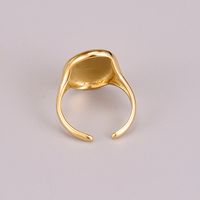 التيتانيوم الصلب خاتم الإناث بالغت في فتح خاتم الإصبع الموضة main image 4