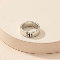 Simple Fashion Niche Digital Ring Lady Couple Ring Wholesale main image 3