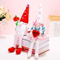 Fashion Valentine's Day Mother's Day Long-legged Doll Window Decoration main image 3