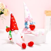 Fashion Valentine's Day Mother's Day Long-legged Doll Window Decoration main image 4