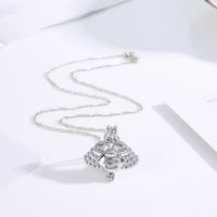 European And American Pearl Cage Pendant Long Exaggerated Necklace Wholesale main image 3