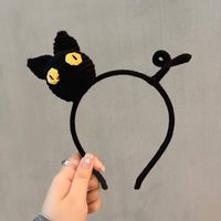 New Cute Three-dimensional Hand-knitted Cartoon Cat Hairpin sku image 1