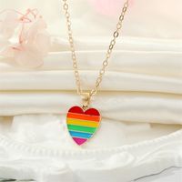 Korean Creative Personality Alloy Dripping Oil French Fries Pizza Food Pendant Necklace sku image 4