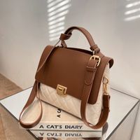 Fashion New Simple Casual One-shoulder Portable Messenger Bag main image 3
