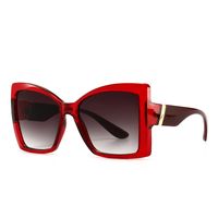Modern Cat Eye Sunglasses European Model Square Sunglasses Female sku image 5