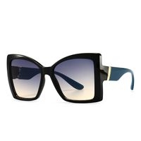 Modern Cat Eye Sunglasses European Model Square Sunglasses Female sku image 6