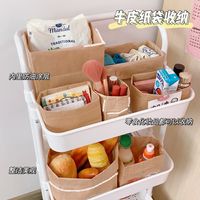 Milk Tea Shop Food Paper Cowhide Disposable Oil-proof Storage Bag main image 4