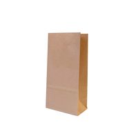 Milk Tea Shop Food Paper Cowhide Disposable Oil-proof Storage Bag main image 6