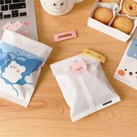 Cute Simple Paper Storage Bag Cartoon Cloud Bear Mini Paper Bag main image 4
