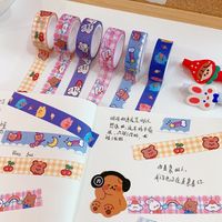 Japanese Ins Style Cute Diy Hand Account Decoration Tearable Tape Paper main image 1