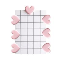 Korean Powder Cute Folder Pink Love Student Folder Storage Clip Clip main image 6