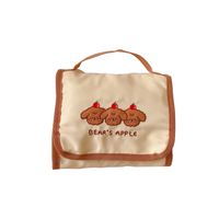 Cute Folding Storage Bag Simple Multi-fold Bear Cosmetic Bag Portable Storage Bag main image 6