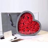 Valentinstag Weihnachtsgeschenk Simulation Rose Seife Blume Geschenkbox Kreatives Geburtstagsgeschenk main image 2