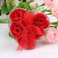 Wholesale 6 Roses Soap Flower Gift Box Creative Valentine's Day Gift main image 5