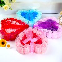 24 Soap Flower Gift Box Valentine's Day Simulation Rose Small Gift main image 1