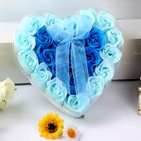24 Soap Flower Gift Box Valentine's Day Simulation Rose Small Gift main image 3
