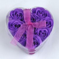Kreative Kleine Geschenke 9 Herzförmige Seifenblumen Für Hochzeitsveranstaltungen main image 5