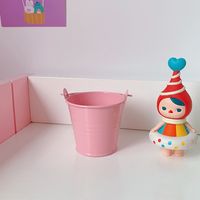 Niedliche Mini-pink-eimer-aufbewahrungsstifthalter-desktop-aufbewahrungsbox sku image 2