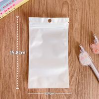 New Hanging Size Sealing Pocket Pearlescent Storage Bag sku image 1