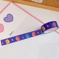 Japanese Ins Style Cute Diy Hand Account Decoration Tearable Tape Paper sku image 7