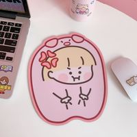 Korean Cartoon Mouse Pad Small Cute Computer Student Non-slip Desk Pad sku image 4