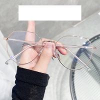 New Style Can Be Matched With Myopia Glasses Frame Irregular Mirror Glasses sku image 2