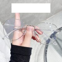 El Nuevo Estilo  Se Puede Combinar Con Gafas De Miopía Con Montura De Gafas De Espejo Irregulares sku image 3