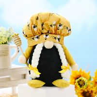 New Christmas Valentine's Day Decoration Faceless Yellow Bee Decorative Doll sku image 2