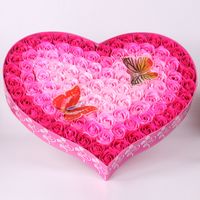 Wholesale Butterfly Lantern Rose Soap Flower Gift Box Creative Valentine's Day Gift sku image 2