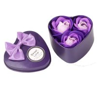 3 Soap Flower Iron Box Christmas Creative Small Gift Wholesale sku image 2