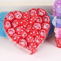 24 Soap Flower Gift Box Valentine's Day Simulation Rose Small Gift sku image 1