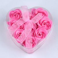Kreative Kleine Geschenke 9 Herzförmige Seifenblumen Für Hochzeitsveranstaltungen sku image 2